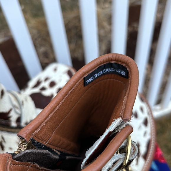 Patrick Winget / Two Thousand Never Artisan Hide on Hair Boots - Picture 4 of 9